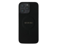 Etui / obudowa na smartfona Guess Saffiano Classic Logo do iPhone 16 Plus czarny